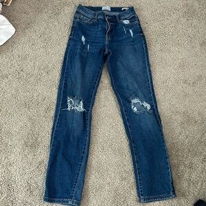true craft high-rise straight jeans!